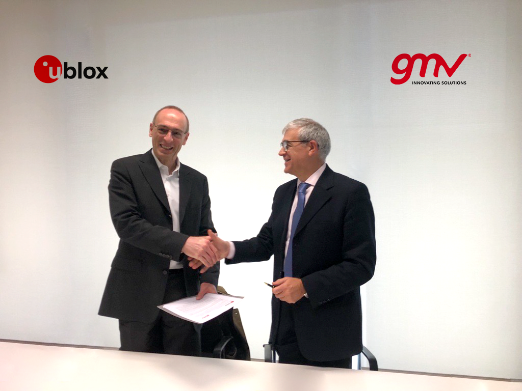 GMV-u-blox partnership