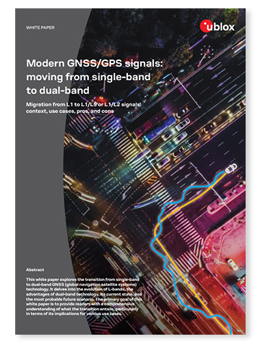 from single-band to dual-band positioning devices 
