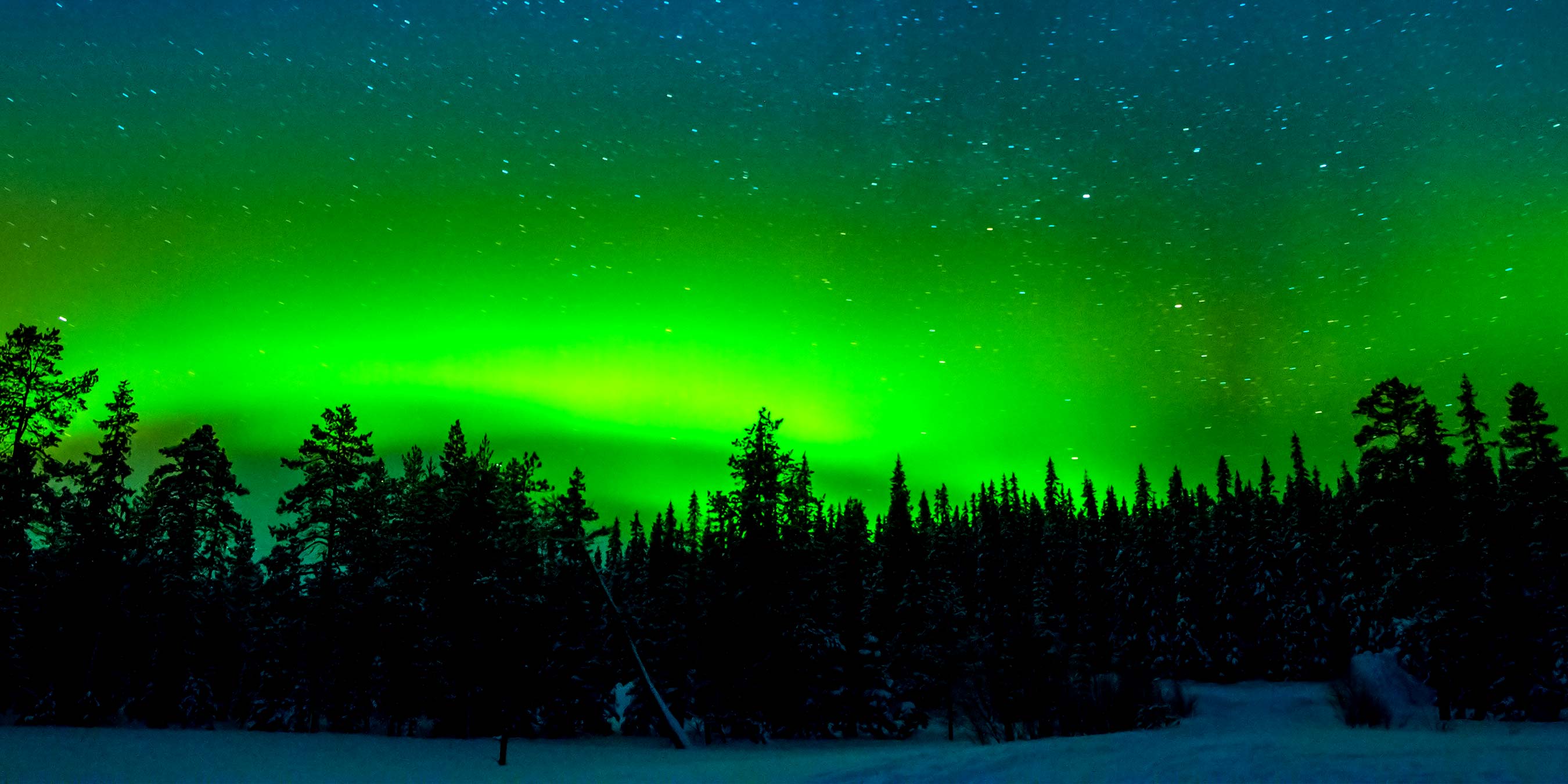 Northern lights and solar storms 