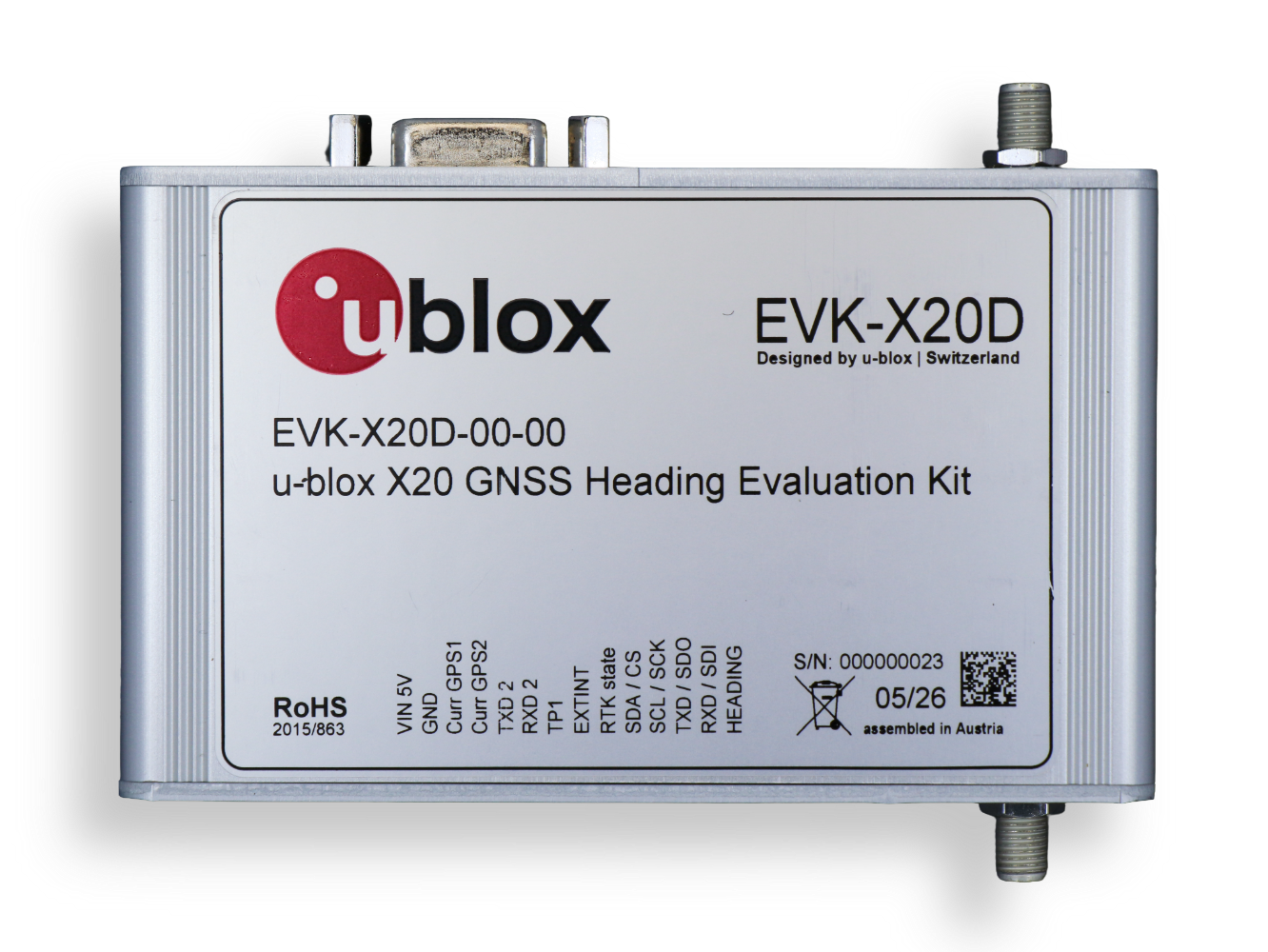 EVK-X20D | u-blox