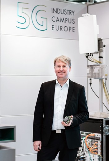 Niels König, Head of the Production Metrology Department at Fraunhofer IPT (photo: Sarah Thelen)
