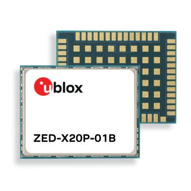 u-blox ZED-X20P-01B product picture