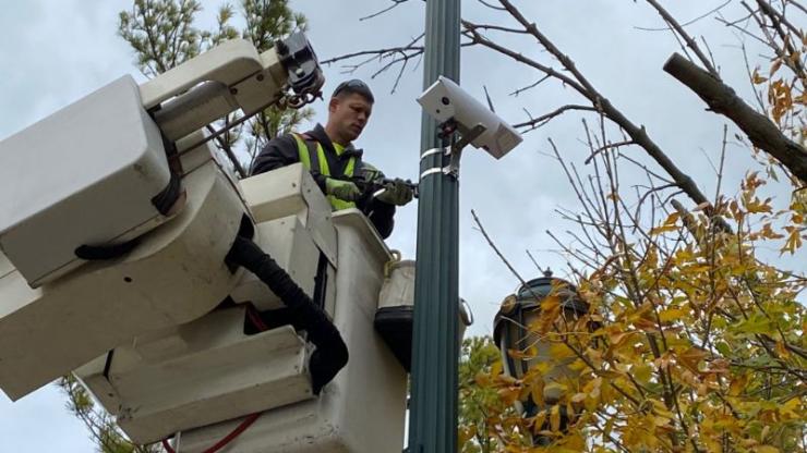 Frost Control Systems install