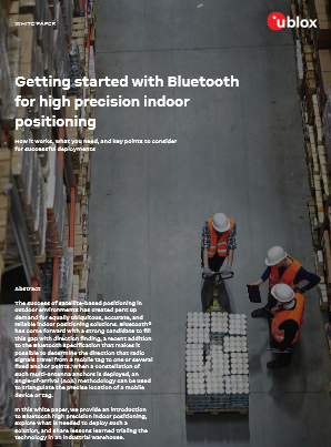 White Paper Indoor Positioning