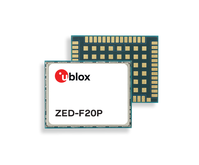 u-blox F20 triple-band high precision GNSS module