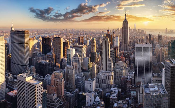 real-time-multipath-mitigation-sali-new-york-city-urban-canyon.jpg New York City skyline showing dense urban canyon environment where GNSS multipath interference affects positioning accuracy