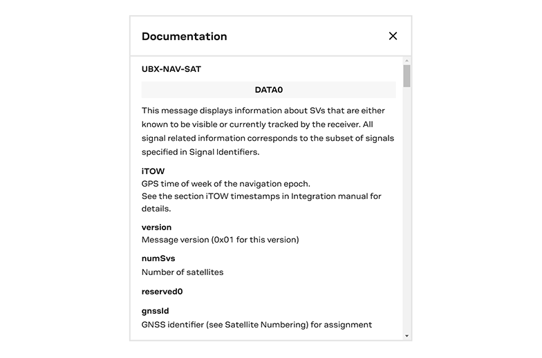 u-center 2 integrated documentation