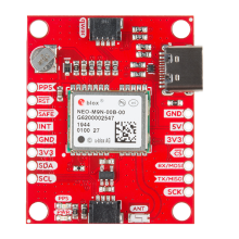 Sparkfun NEO-M9N breakout with chip antenna