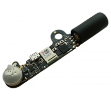 u-blox NINA‑B1 Bluetooth Low Energy module and the u-blox EVA-M8 GNSS module