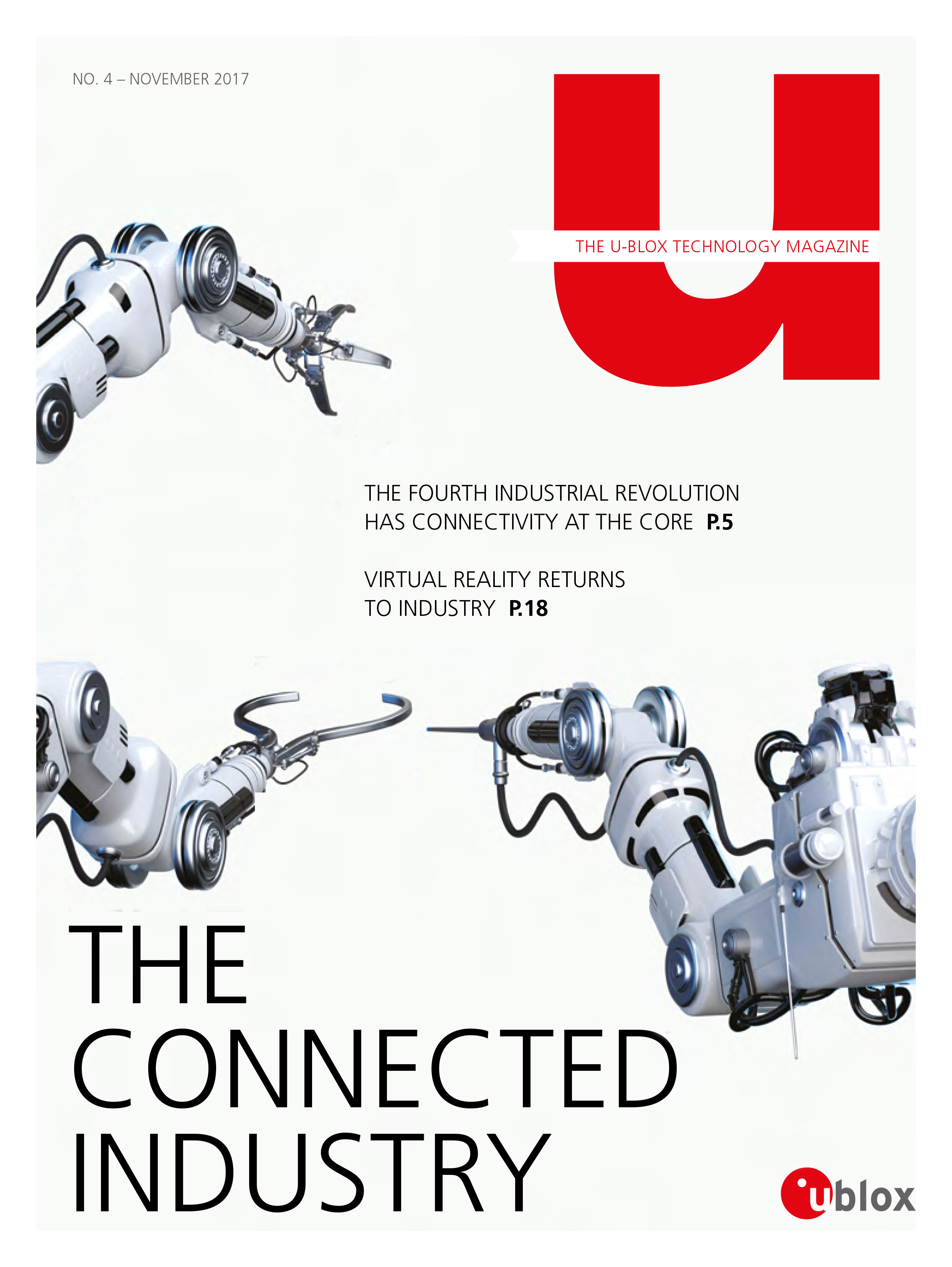The cover of the Connected Industry Magazine