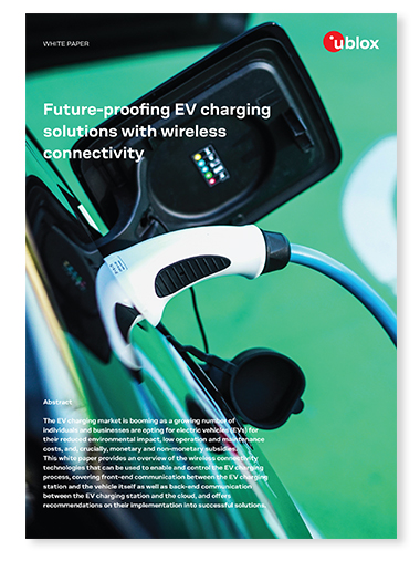 Wireless connectivity for EV charging solutions white paper